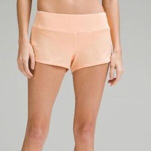 Lululemon Women's Orange and Pink Shorts